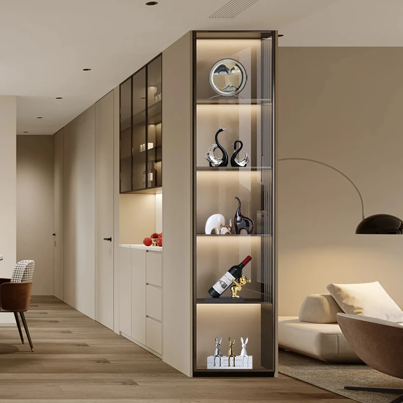 酒柜家居套装轻奢简约客厅电视柜餐边柜展示室内高级感装饰品摆件