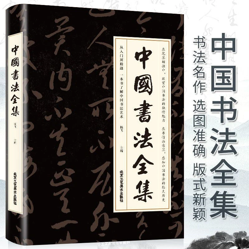 中国书法一本通中国书法全集毛笔书法教材行书隶书篆书书圣王羲之