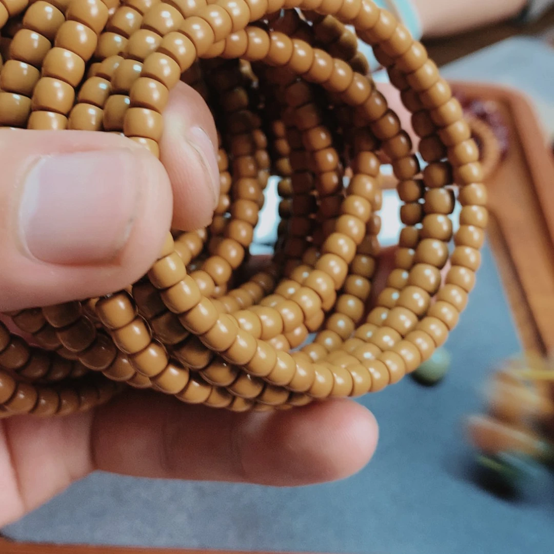 【闪购商品】橄榄核吊坠5.6-单圈➕通珠