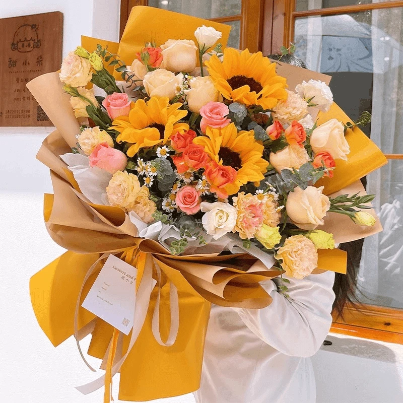 团购生日鲜花花店订购同城退伍花束鲜花同城配送同城生日同城鲜花