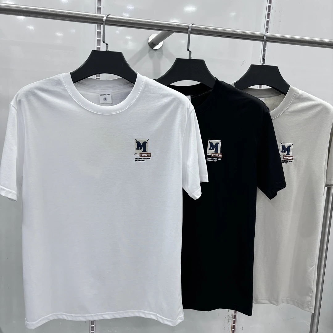 【闭店赔本】(  501 M ）夏季休闲百搭日常圆领T恤套头短袖男士