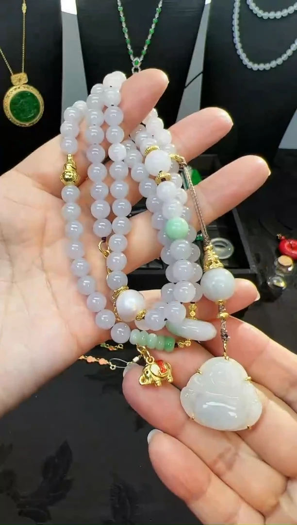 【闪购商品】翡翠颈饰未镶嵌项链