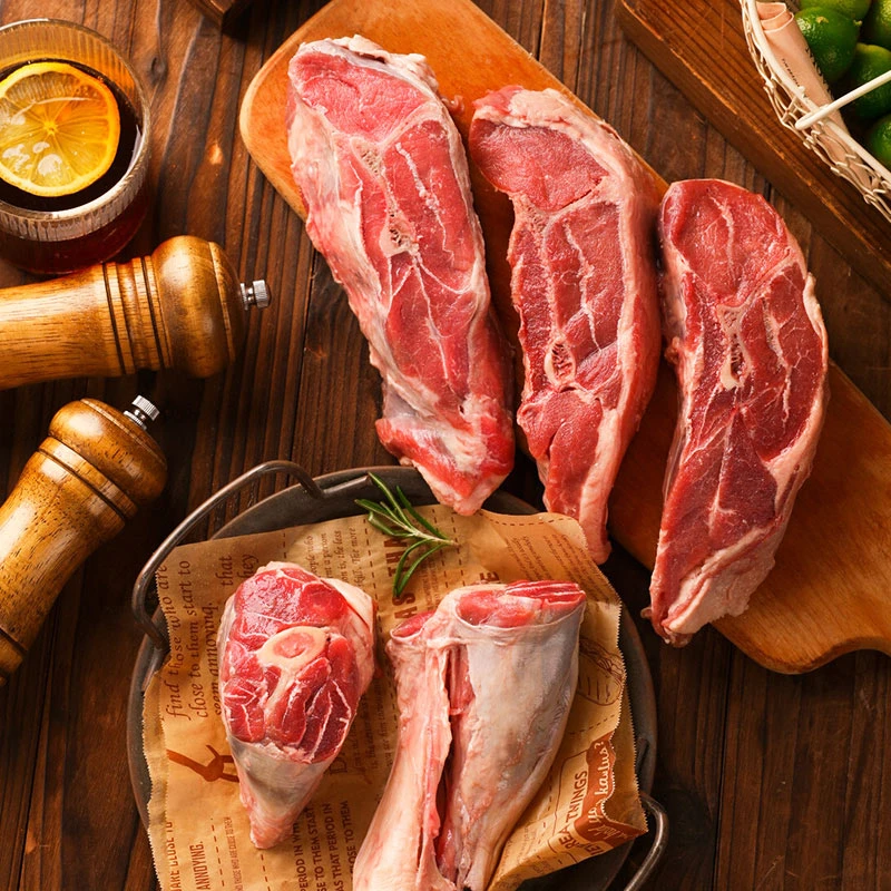 青草家新疆原切羊肉到手3斤