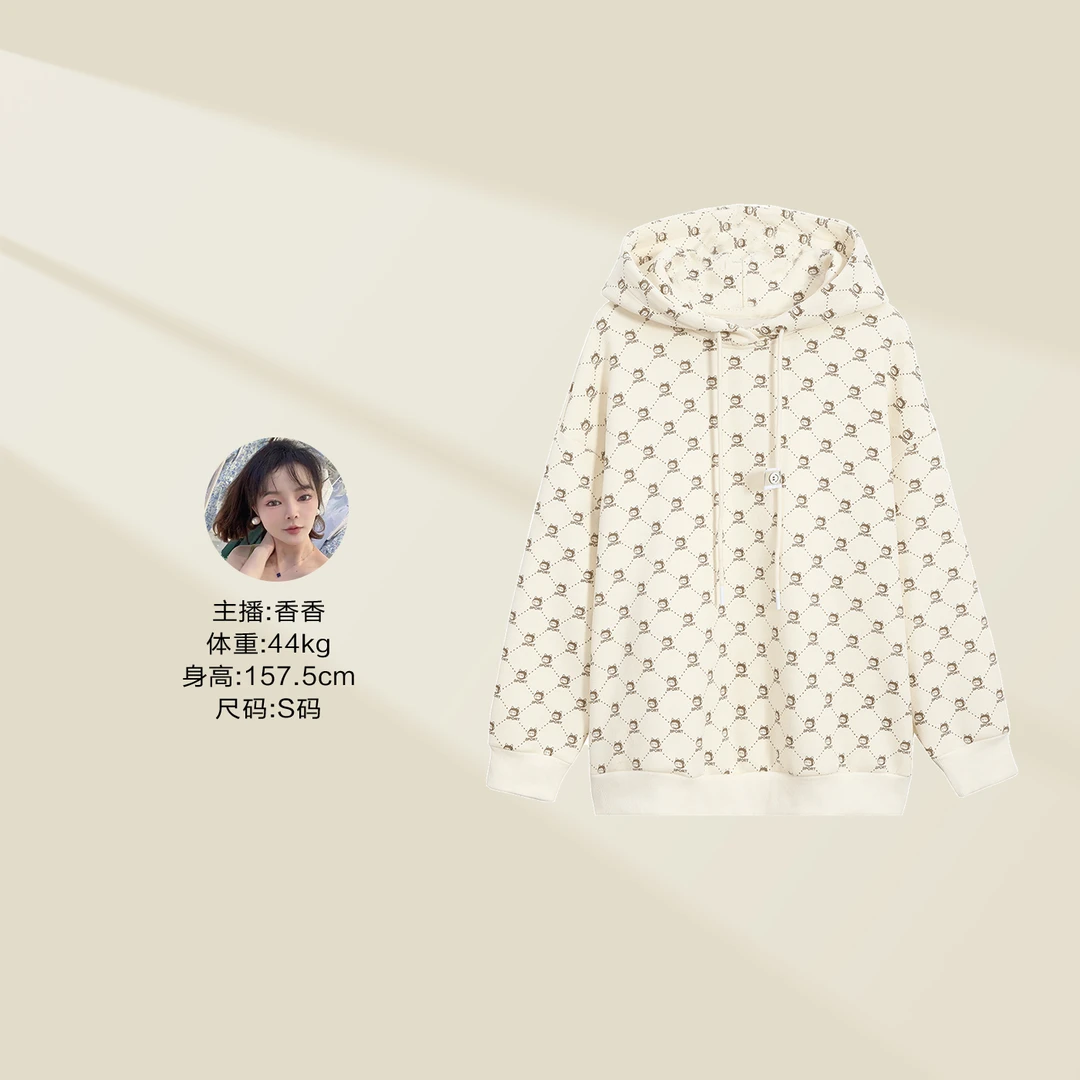 【Q香香专属】V225028A 时尚卫衣女