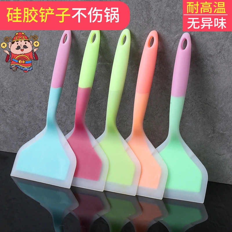 烙饼硅胶铲专用铲子不伤锅烘焙刮刀厨房家用炒菜锅铲耐高温不粘锅