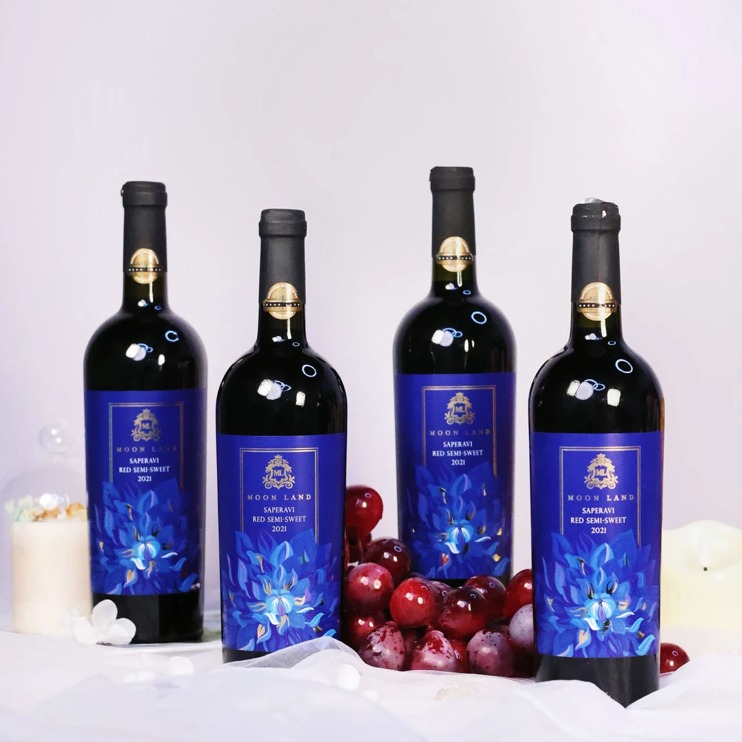 【九月的酒】木莱特冰焰半甜红葡萄酒12.5度750ml*4