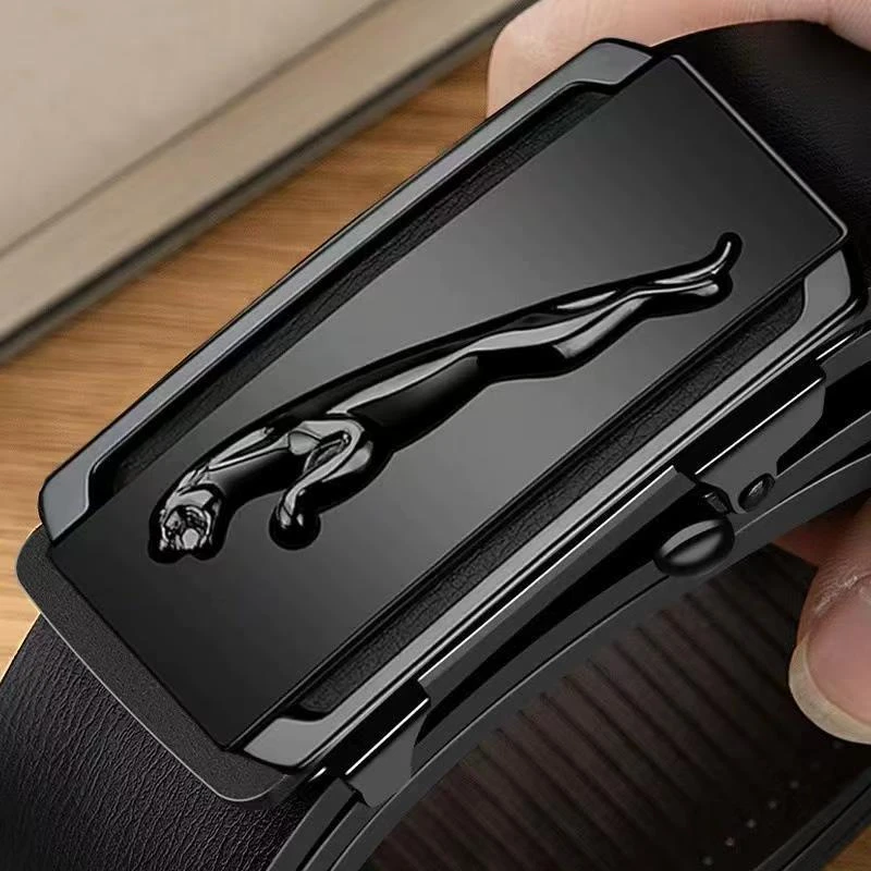 豹子头时尚休闲皮带男士个人用品卡扣腰带27