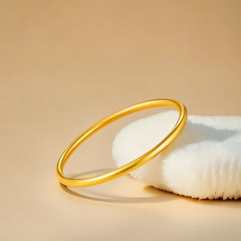 合金手镯 古法工艺磨砂亮光闭口手环创意DIY