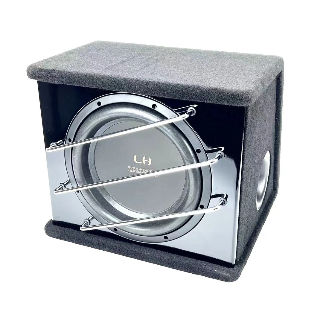 汽车音响改装 雷琴战鼓T12 十二寸无源低音炮