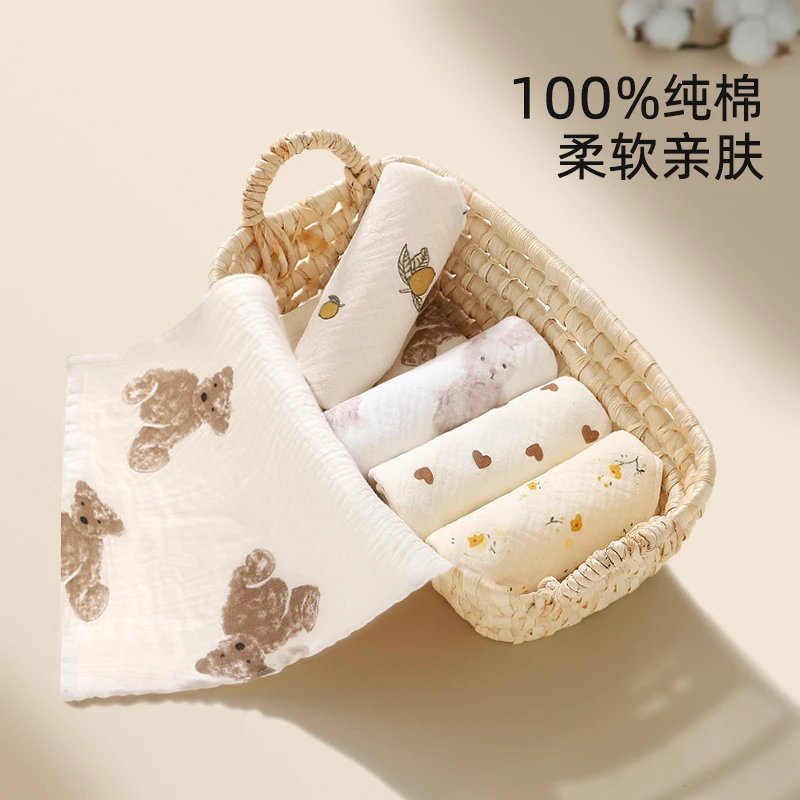 婴童口水巾随机三条装