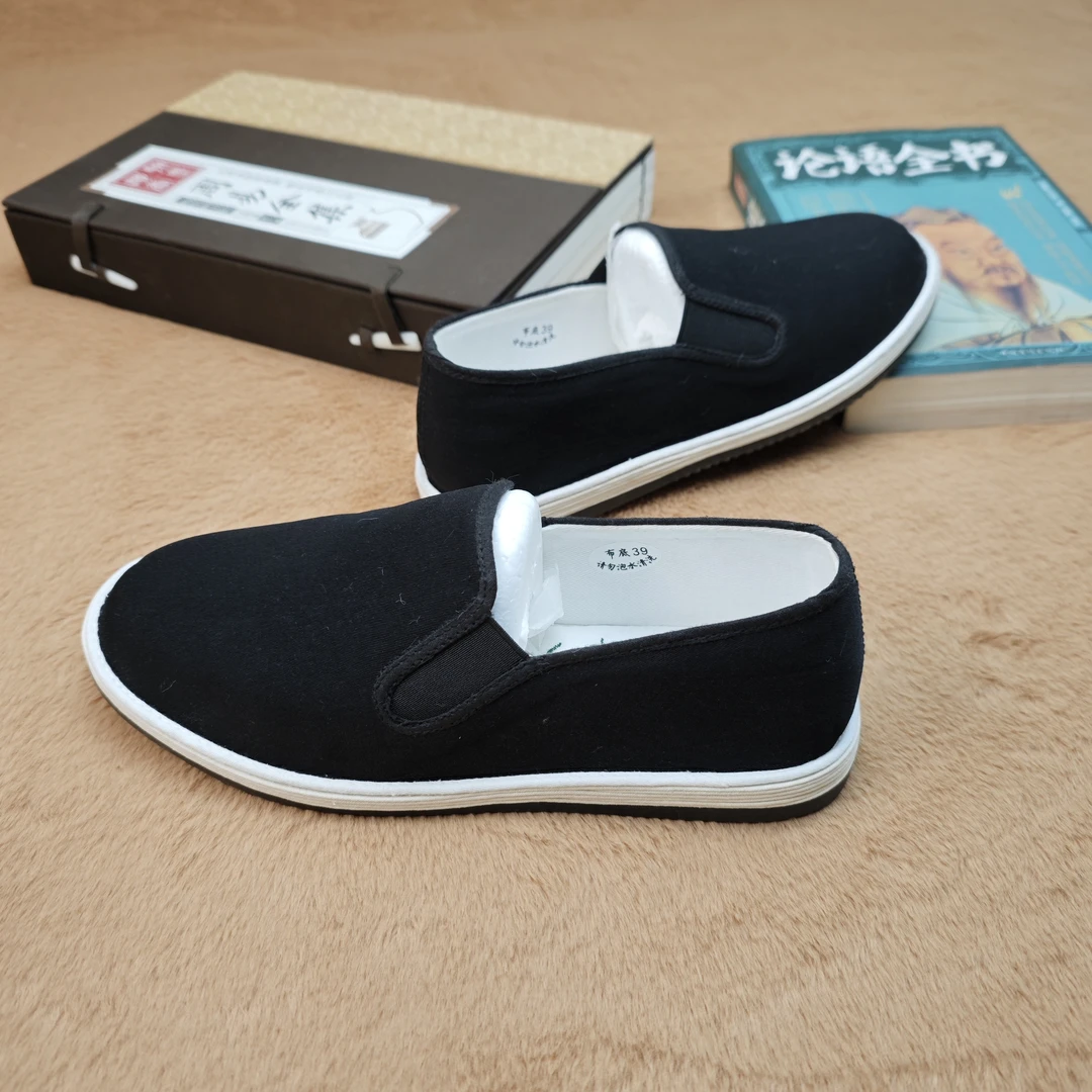 千层底布鞋 添加艾草和防滑底片 老北京布鞋 传统 中国风 爸爸鞋