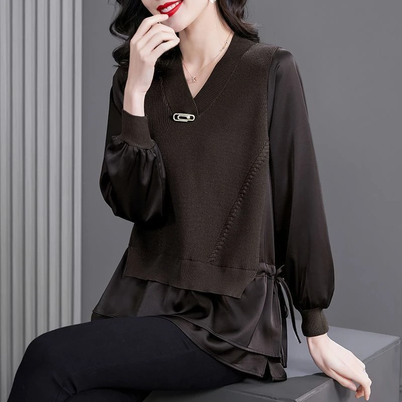 贵夫人品牌气质打底衫女士秋装2025新款洋气高档小衫时尚妈妈上衣