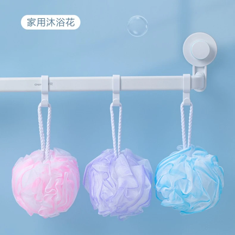 茶花沐浴球不散洗搓澡起泡洗澡巾可爱可爱大号大号沐浴花柔软搓背