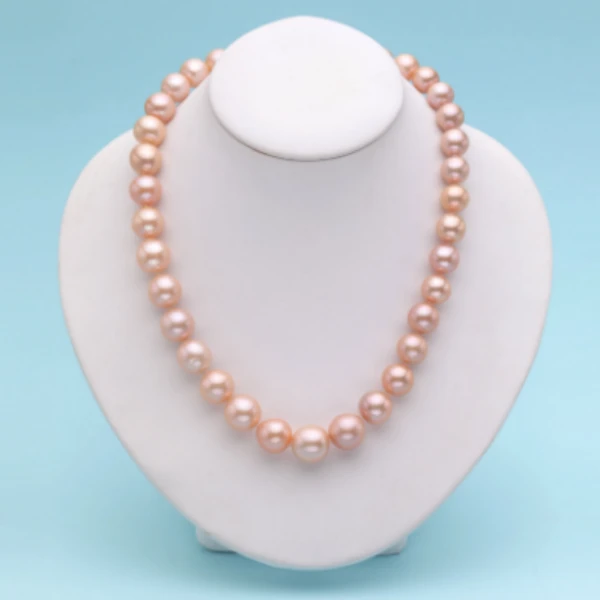 【年货丨宠粉优选】9-11mm老板推荐中国红淡水真珍珠串链 A1627