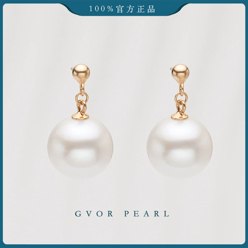 【大风吹丨店铺爆款】高品质S925银白珍珠耳钉11-12mm C1204