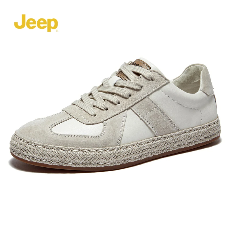 Jeep吉普男鞋官方正品低帮休闲鞋秋季户外软底耐磨百搭平底潮鞋