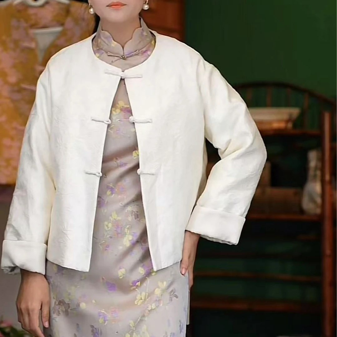 即遇【茉雪】新中式重工高端鹅绒羽绒服