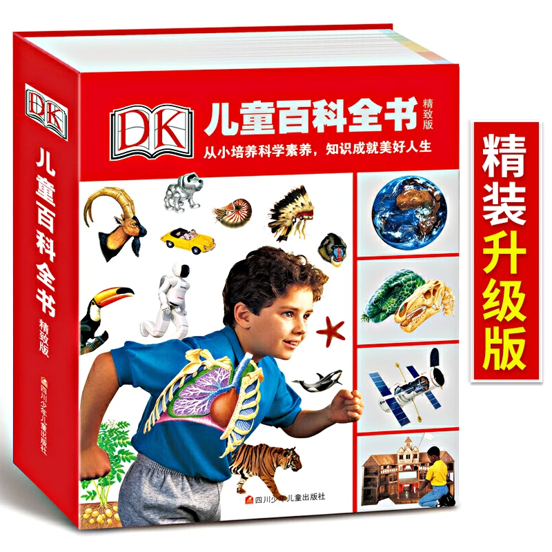 DK儿童百科全书迷你版揭秘人体身体运转奥秘给孩子的结构科普书籍
