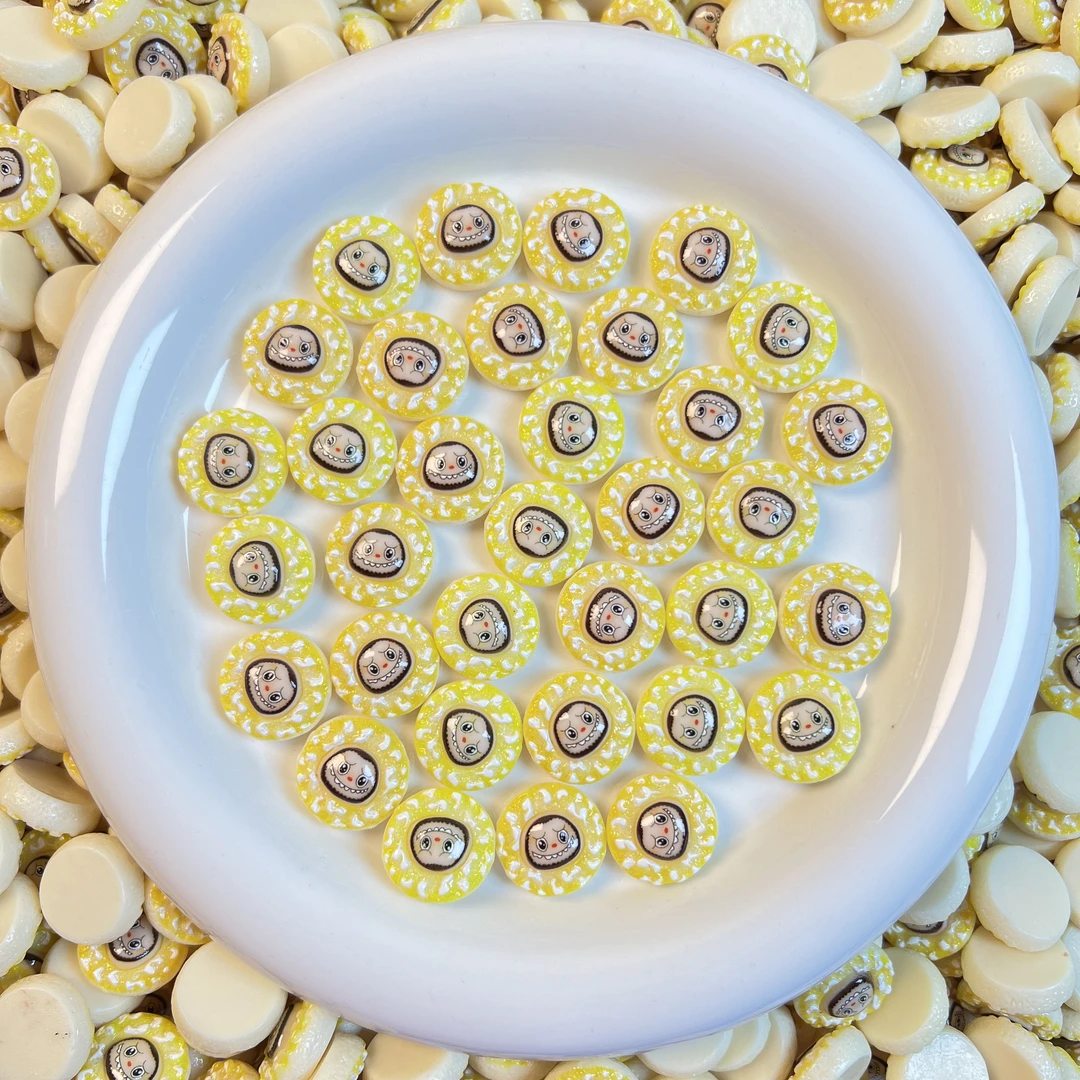 【汐威定制福福  拉布布雪饼】DIY高货食玩 创意手工 捏捏树脂配件