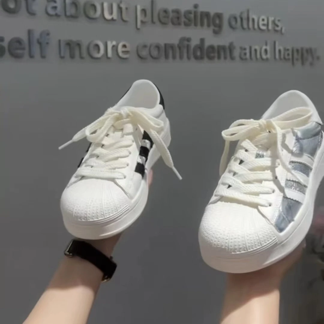 欧货0909-16 新款夏季韩版休闲舒适厚底时尚板鞋女