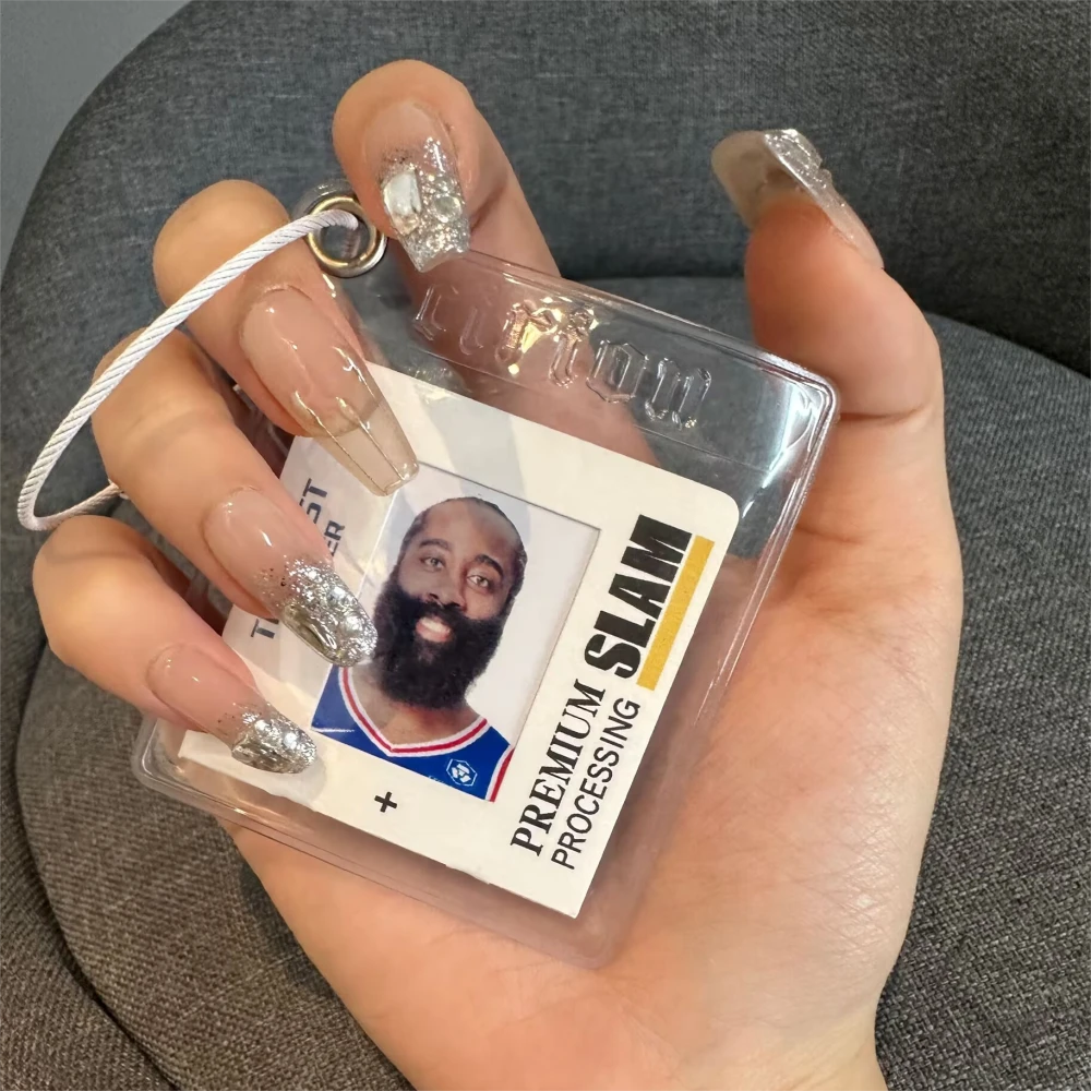 哈登白圈方框挂件篮球梦之队卡片挂件詹姆斯杜兰特巴黎