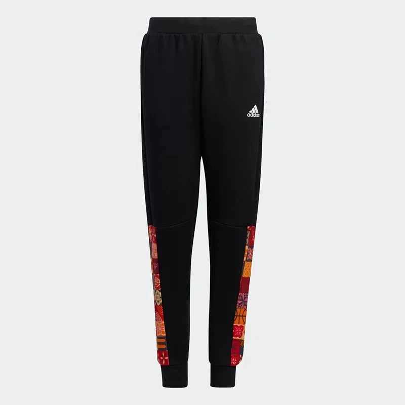 Adidas/阿迪达斯 中大童 百搭收口春季针织运动裤 HC2722