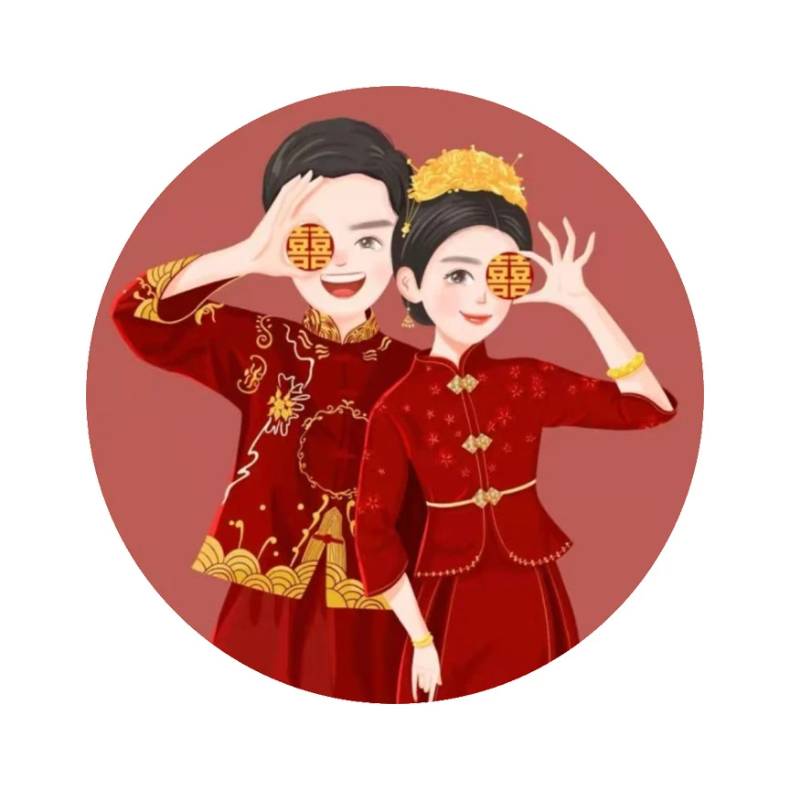 满绣十字绣2023新款客厅，卧室线绣喜庆结婚送礼20色儿童经典印花