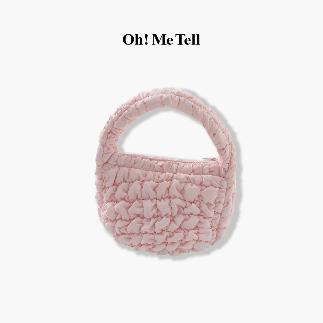 Oh! Me Tell【Jennie 同款】云朵包大容量时尚百搭饺子包单肩斜挎包