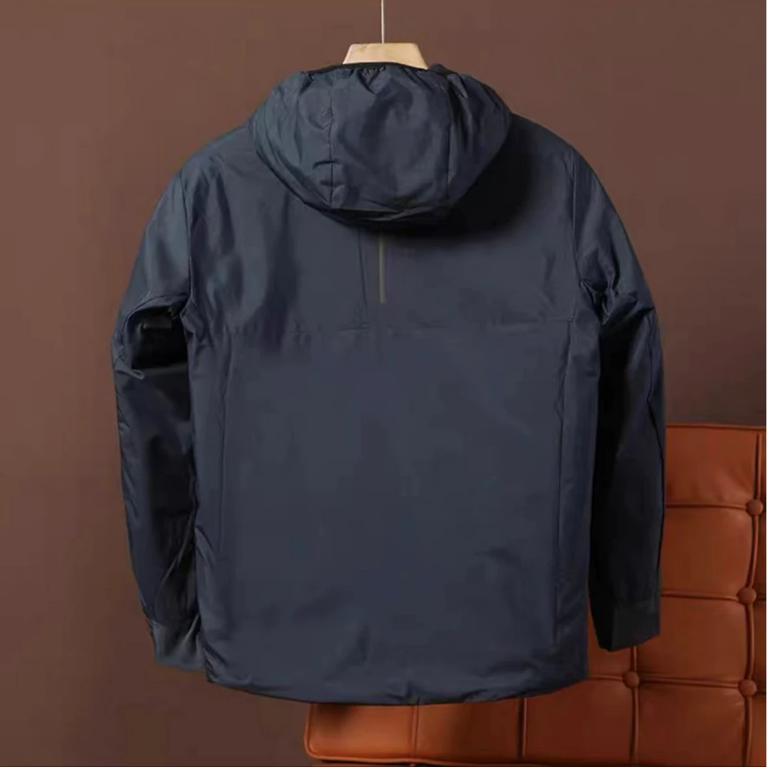 冬季轻量级保暖棉衣户外男装防风加厚休闲连帽棉衣棉服外套