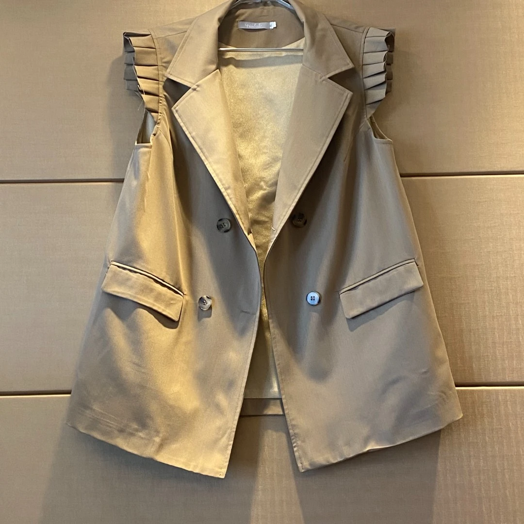 （窦窦家大码女装）西装双排扣套装