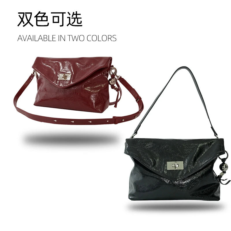 包包女款爆款2024新款单肩斜挎小包女士时尚休闲百搭真皮复古潮流