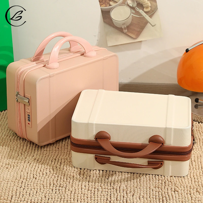 拉丁舞化妆箱行李包便携14寸手提旅行小型箱2025大容量高级感箱包