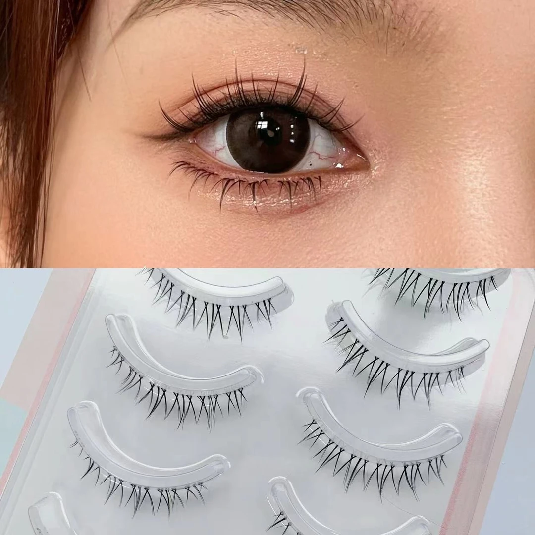 小火苗整条太阳花手工下眼睫毛自然仿真假睫毛可分段式自嫁接B16