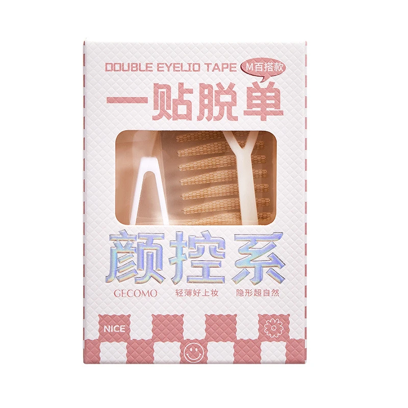 仿真隐形蕾丝双眼皮贴自然无痕持久定型大眼美目贴内双单眼皮神器