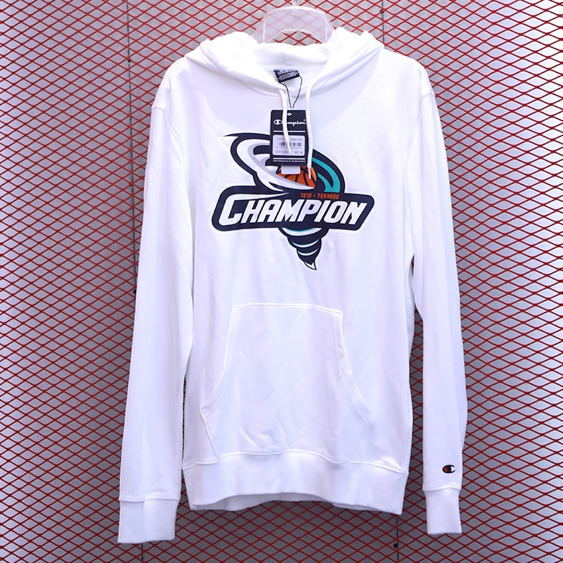 Champion冠军日版logo休闲套头连帽常规卫衣 男女同款215713WW001