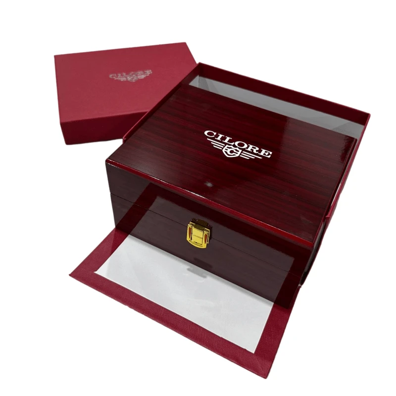 男士多功能全自动机芯手表男腕表星期日历款（郝总）牙