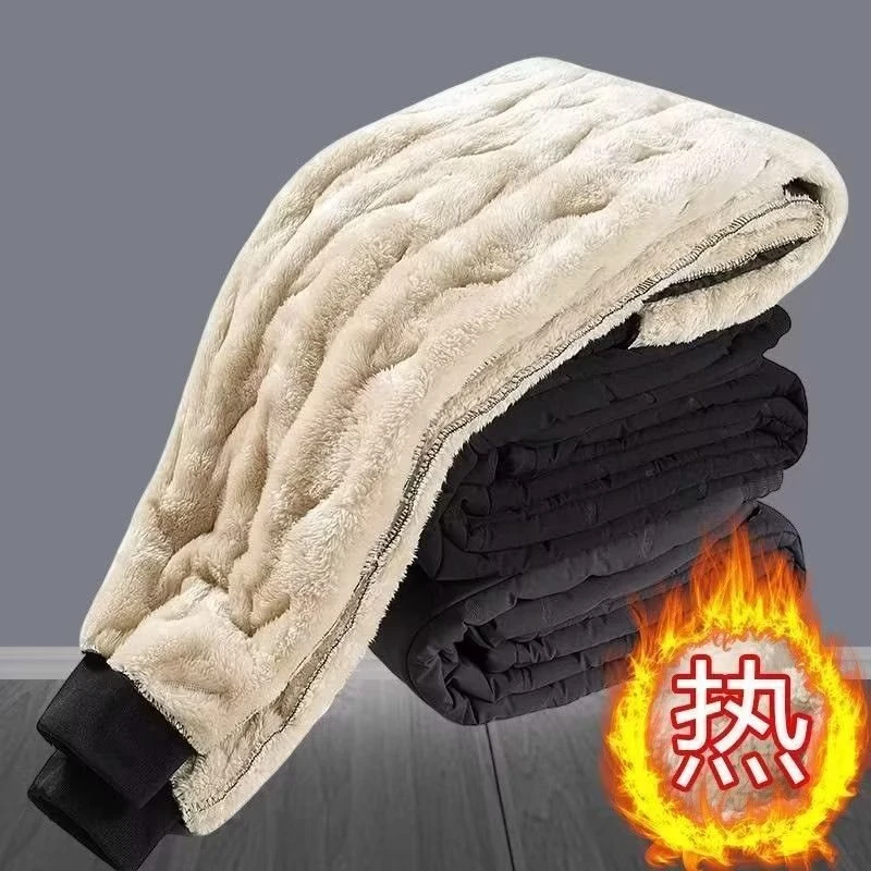 【三层加绒加厚】冬季雪地裤加绒中老年大码加厚保暖防寒棉裤肯卓奥