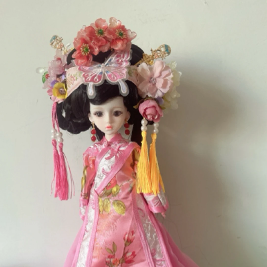 手工古风娃娃汉服公主仿真玩具女孩古装中国风