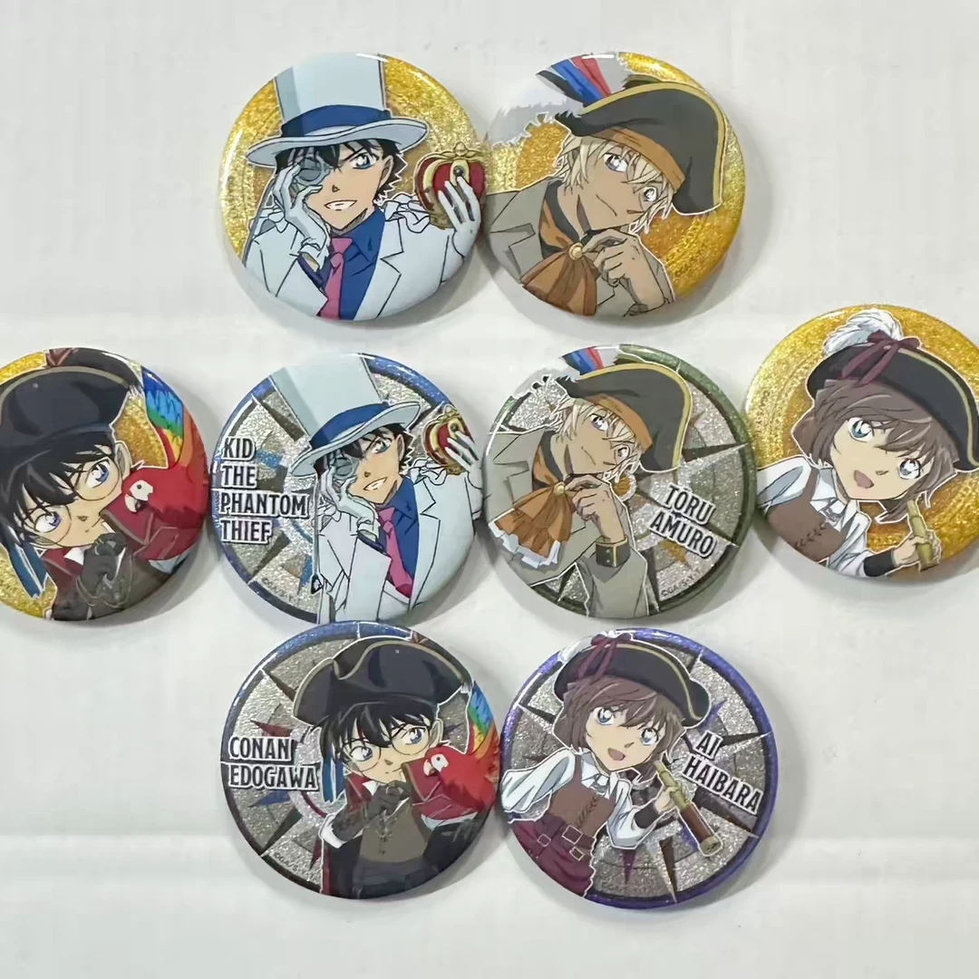 （奥斯拆卡）名征探柯南海盗全闪吧唧 默认代拆