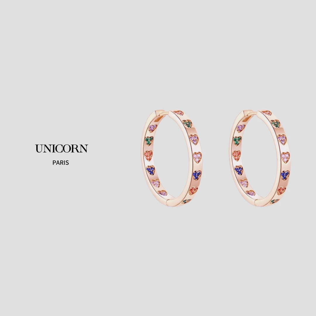 铜合金合成锆石耳饰 时尚耳环 ES1287