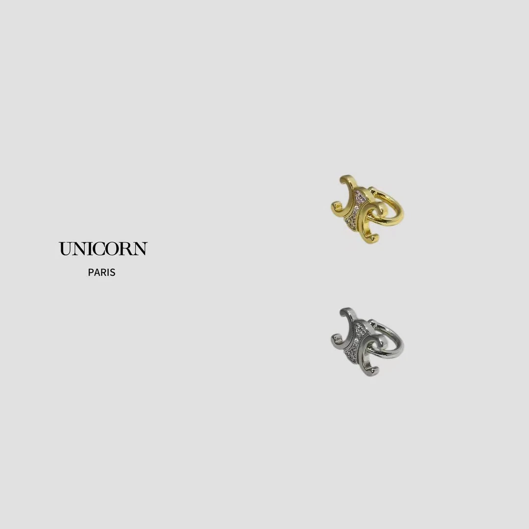 铜合金仿水晶耳饰 时尚耳骨夹 ES0490