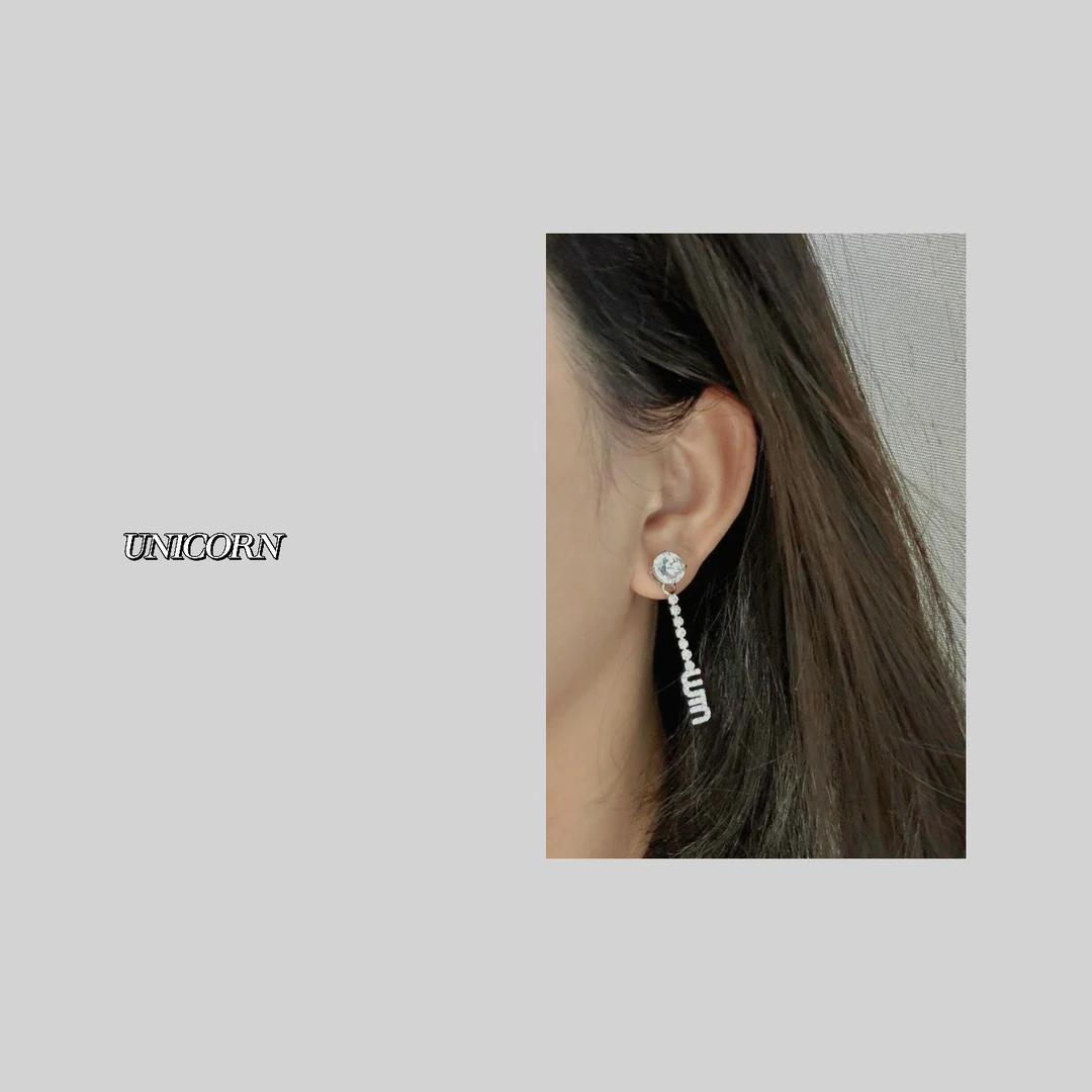 铜合金仿水晶耳饰 时尚耳环 ES1317