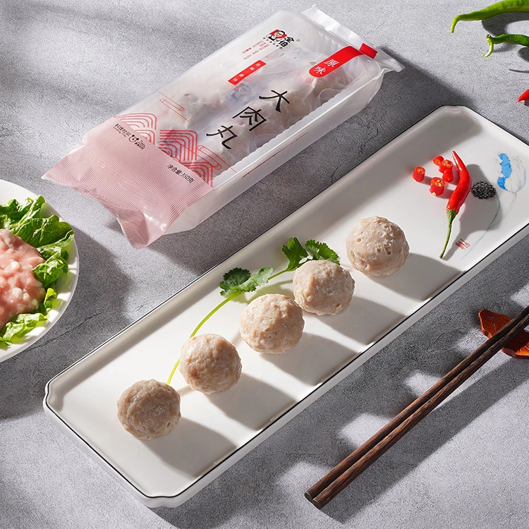 全伯大肉丸原味猪肉丸3盒闽南