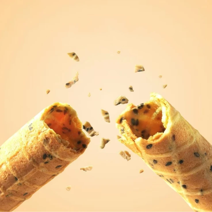 【新疆贝姐】【海苔味/花生味/椰子味】田掌柜蛋卷248g/盒