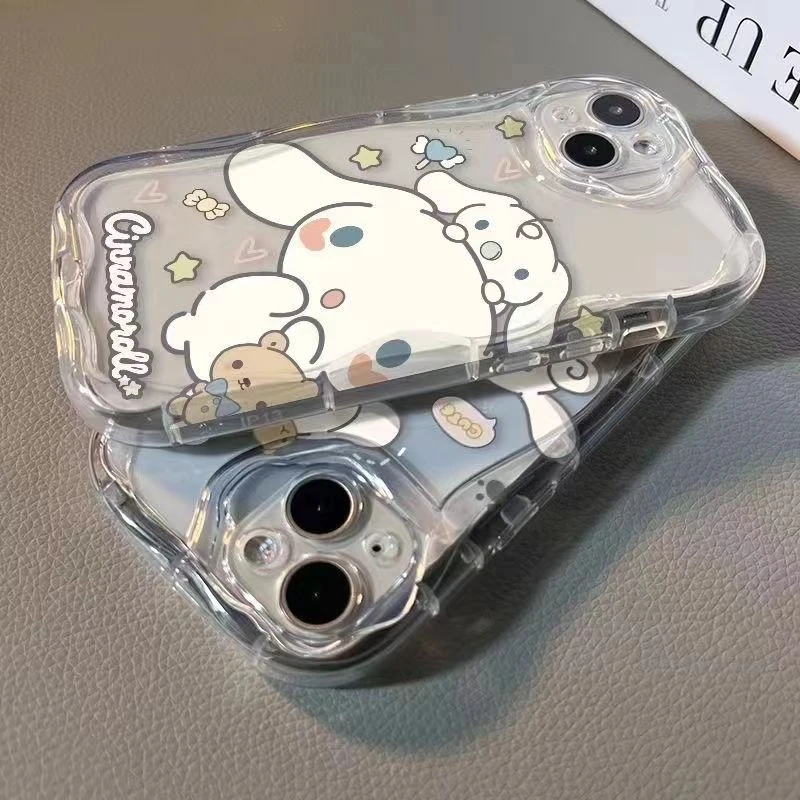 玉桂狗苹果15/华为/OPPO/vivo/小米创意全包防摔软壳卡通保护套