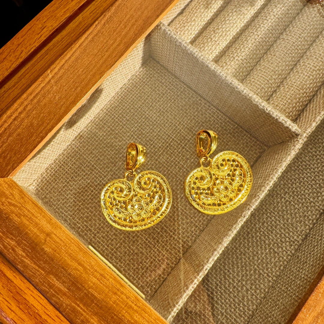 吊坠925银 如意吊坠纯银s925银饰配件配饰diy饰品