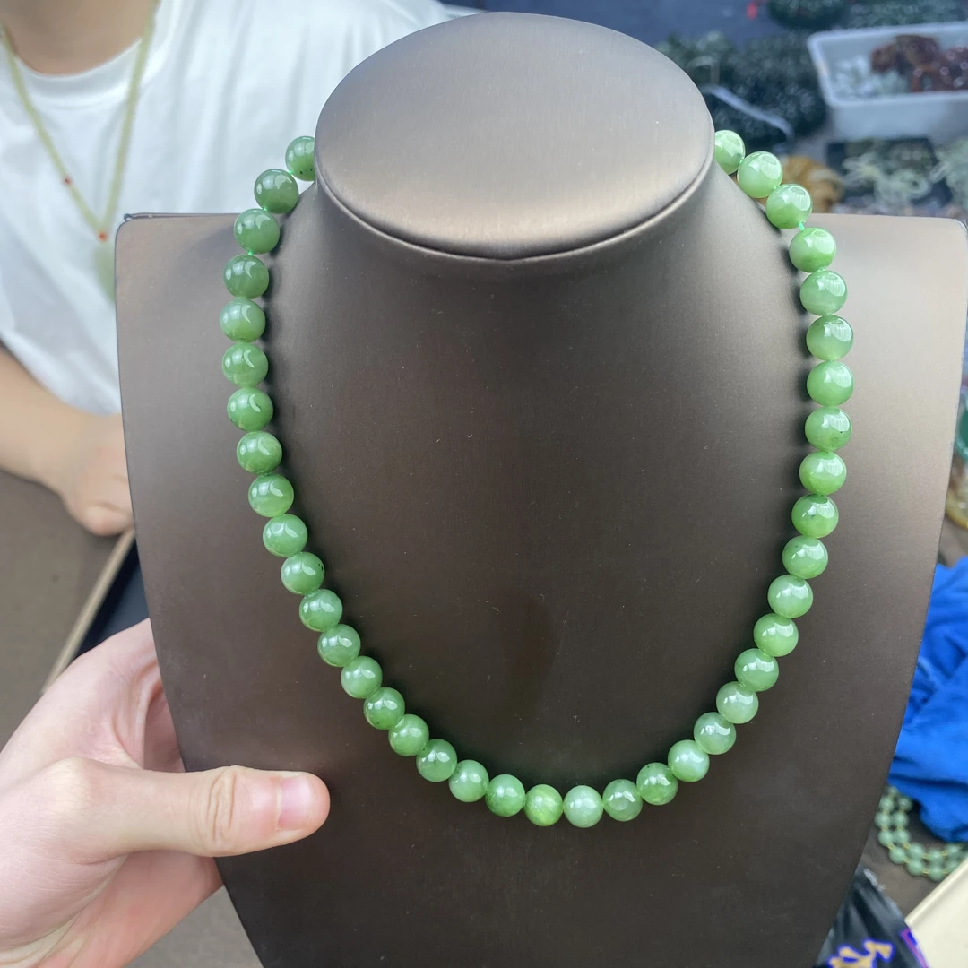 天然和田玉碧玉妈妈链卡10左右拍一发一多样性发货