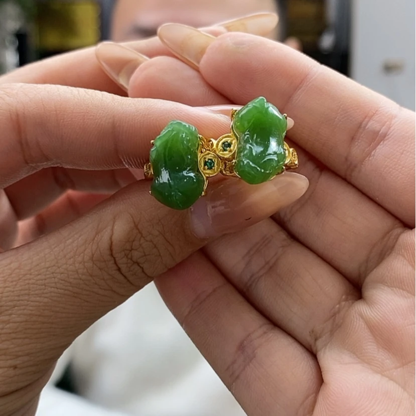 【闪购商品】和田玉戒指合金多样性发货,拍一发一