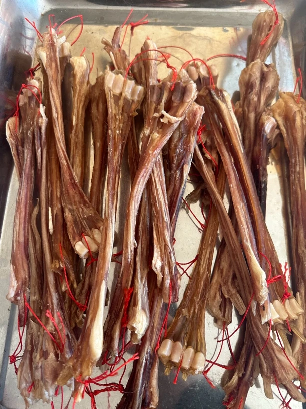 鹿筋不带蹄子鹿筋整条发货