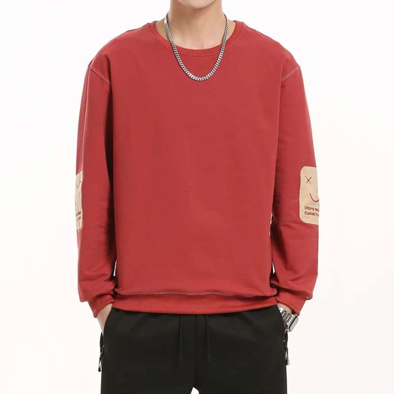 卫衣男士春秋长袖运动休闲宽松圆领秋季时尚百搭春季潮流秋冬